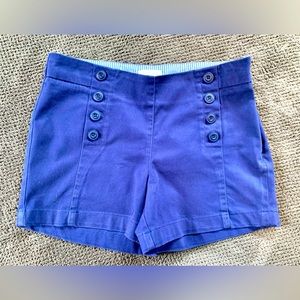 Size 2 Navy Blue shorts